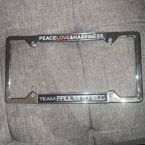 Paul Mitchell license plate